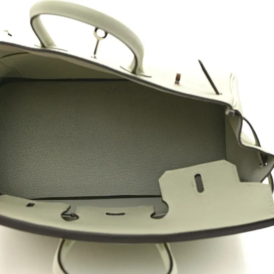 Hermès Birkin 25 Gris Neve Togo Leather Palladium Hardware