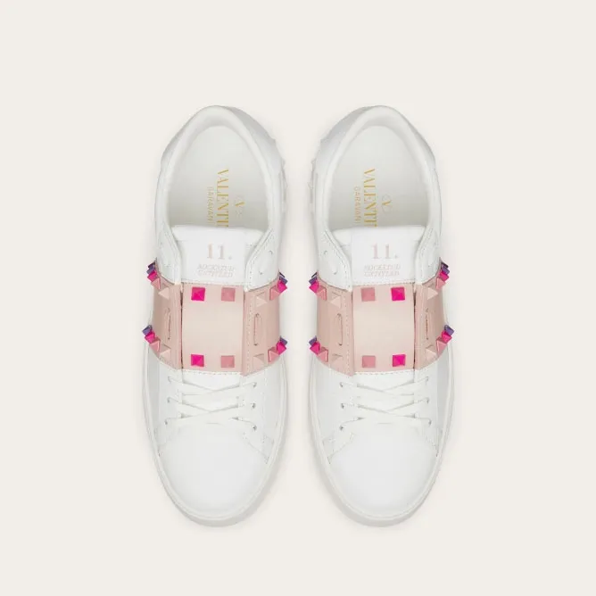 VALENTINO Women's calfskin platform shoes sneakers