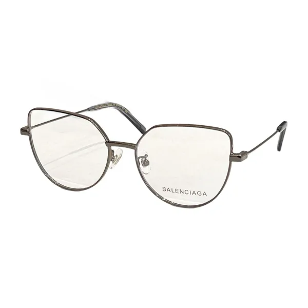 Balenciaga Butterfly glasses gold red/leopard gold/gold white/gold black/blue/green/gun black color transparent lens Size 59口16-145 - Image 7