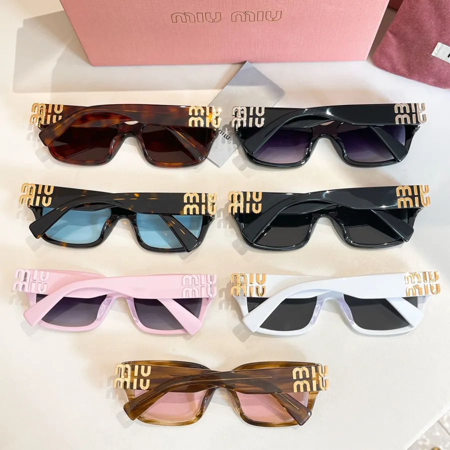 Miu Miu square frame glasses leopard brown/white/eggplant/black/pink/tawny/leopard blue color Size 55口19-140