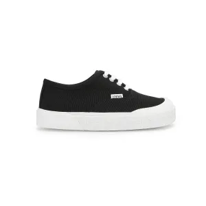 LOEWE Black Canvas Terra Vulca lace-up sneakers