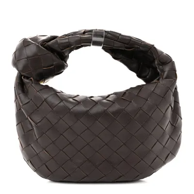 Bottega Veneta Mini Intrecciato Jodie Fondant Nappa Leather