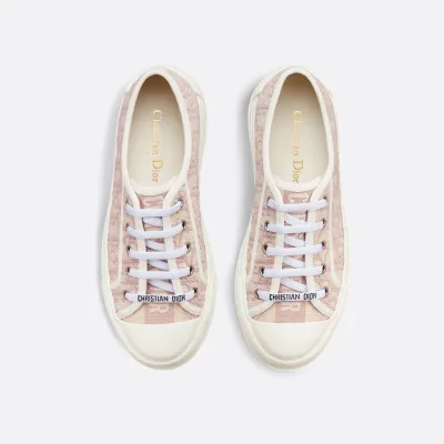 Dior Pink print sneakers