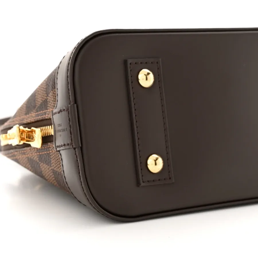 Louis Vuitton Alma BB Damier Ebene Canvas Gold Hardware