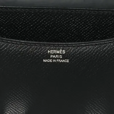 Hermès Constance 18 Black Epsom Leather Gold Hardware