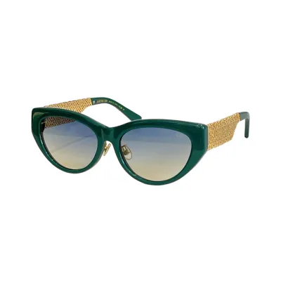 DIOR Cat Eye glasses white/green/black blue color Size 56口17-142