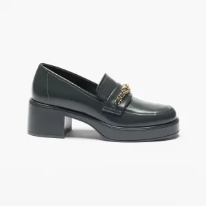Chanel Dark grey calfskin Loafers