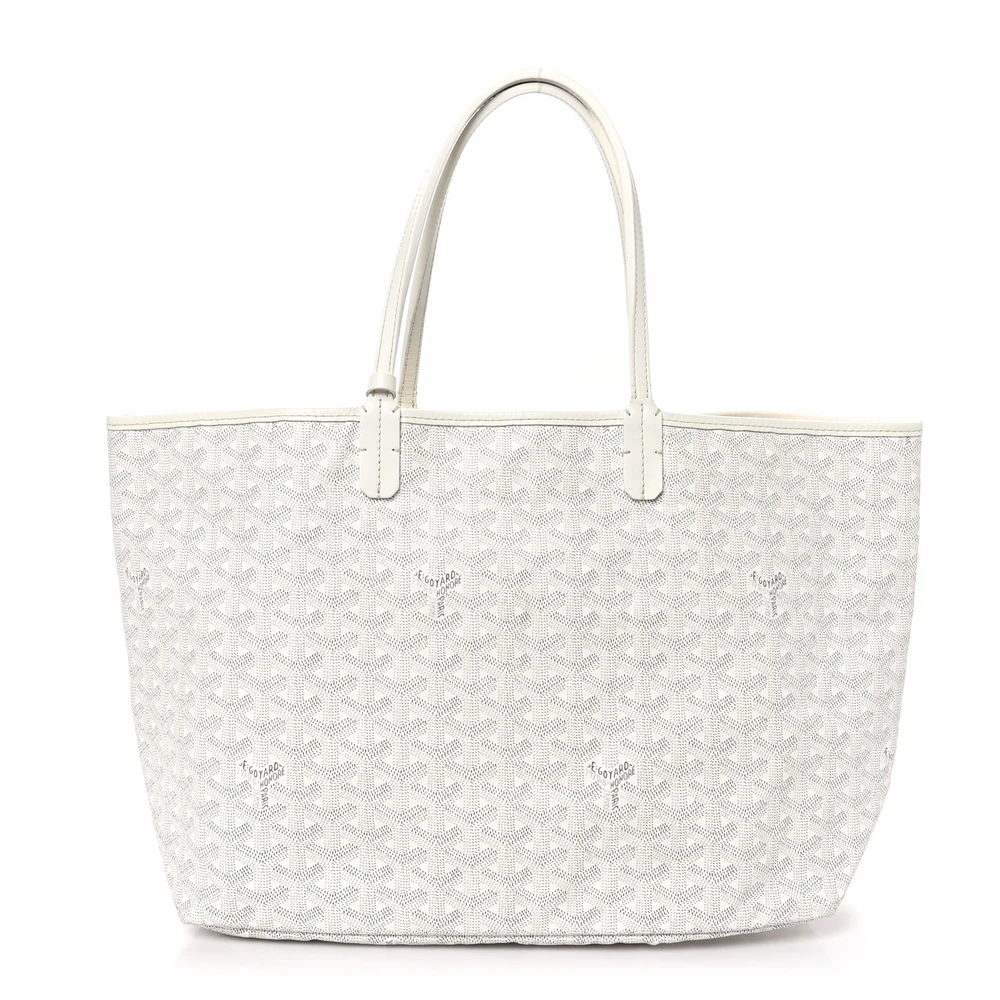 Goyard Saint Louis PM Branco em Canvas Goyardine