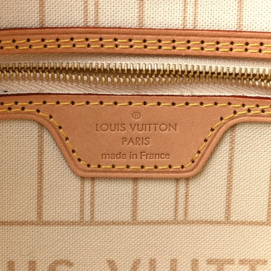Louis Vuitton Neo Neverfull PM Damier Azur Canvas Beige Interior Gold Hardware