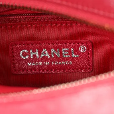 Grade Chanel Gabrielle Hobo Bag | Red Tweed   Calfskin