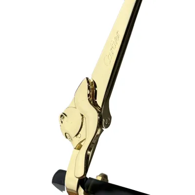 Cartier square frame glasses black gold/black silver/brown gold/green gold/blue silver/gold/silver color Size 58-16-135