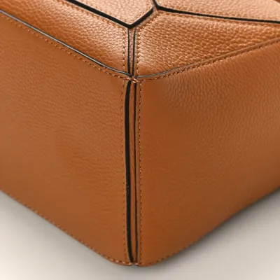 Loewe Puzzle Bag Small Light Caramel Calfskin Leather