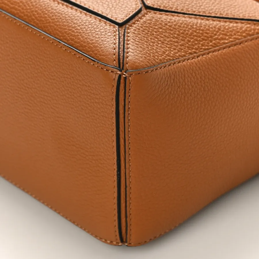 Loewe Puzzle Bag Small Light Caramel Calfskin Leather