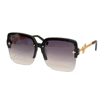 Louis Vuitton Clubmaster glasses white/leopard/melon/eggplant/pink/black color Size 53口22-145