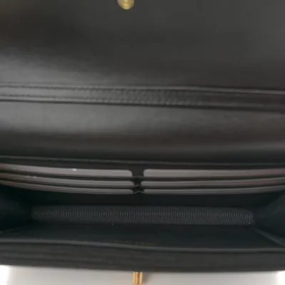 Chanel Quilted Wallet On Chain | Pearly Caviar   Gold