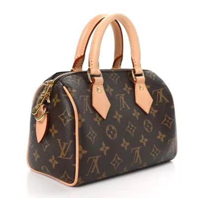 Louis Vuitton Speedy Bandoulière 20 Monogram Canvas Brass Hardware