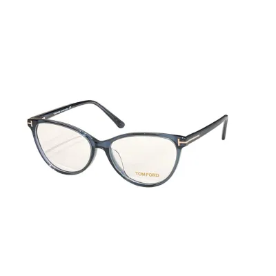 Tom Ford Cat Eye glasses leopard/blue/transparent/grey/citron/green/black color Size 54口16-145