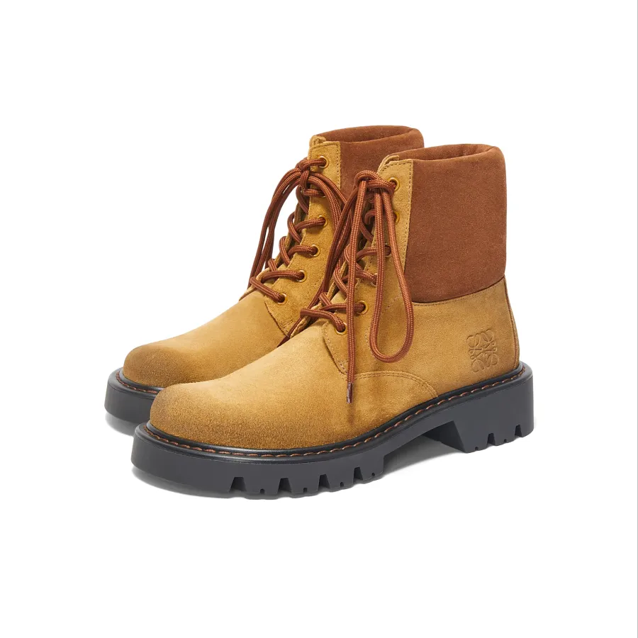 LOEWE Suede Sie rra boots