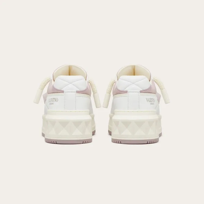 VALENTINO ONE STUD XL Women's sheepskin sneakers