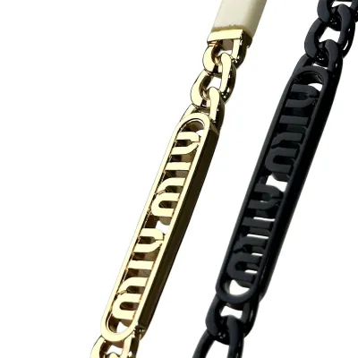 Miu Miu square frame glasses black/black gold/black silver/pink/ivory/leopard color Size 65-15-145