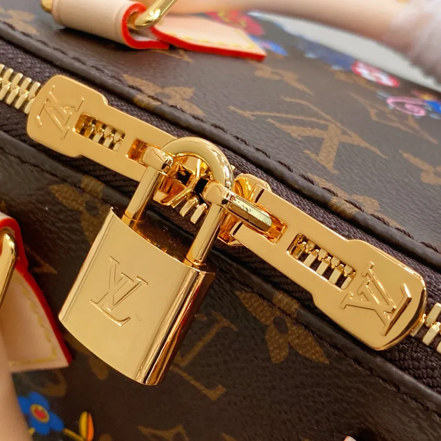 Louis Vuitton x Murakami Takashi Speedy Bandouliere 20 Monogram Gold Hardware