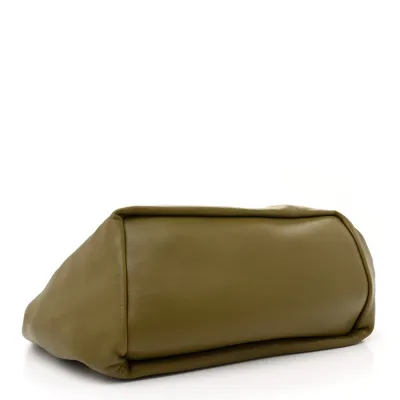 Loewe Squeeze Bag Medium Olive Nappa Leather