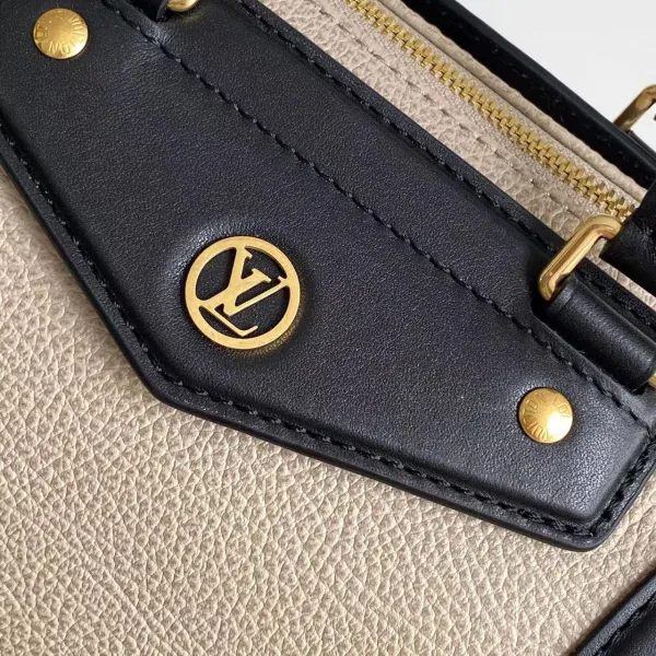 Louis Vuitton Biker PM Grey Lambskin Leather Gold Hardware - Image 4