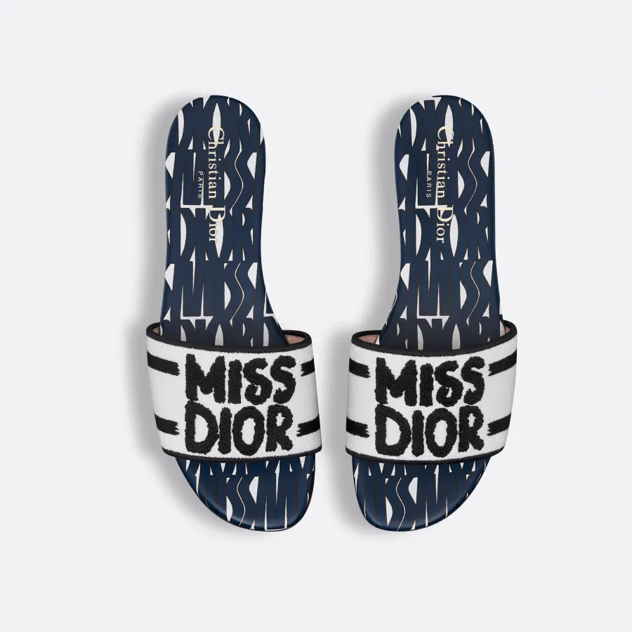Dior flat slippers