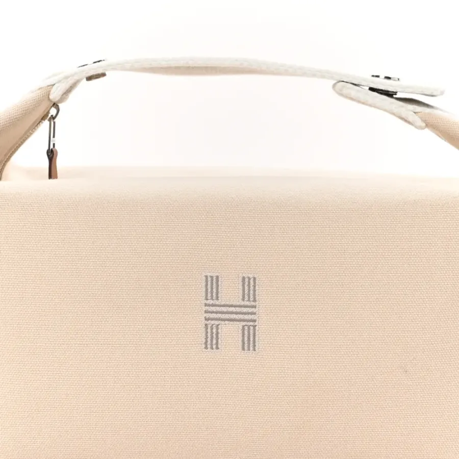 Hermès Bride-à-Brac Pouch Small Natural Canvas