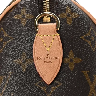 Louis Vuitton Speedy Bandoulière 20 Monogram Canvas Brass Hardware