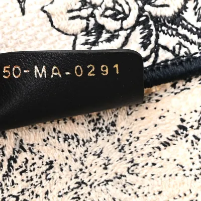 Dior Large Zodiac Toile De Jouy Book Tote Latte Embroidered Canvas