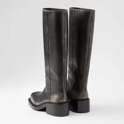 PRADA Leather long boots