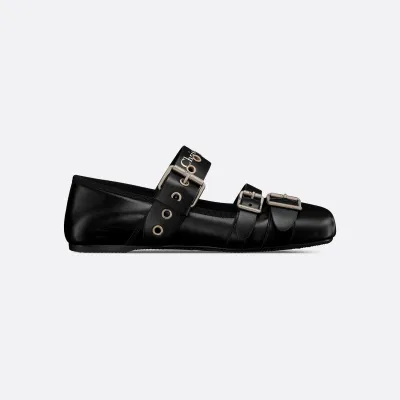 Dior black ballet Shoes flat Shoes