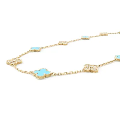 Van Cleef & Arpels Vintage Alhambra Long Necklace 20 motifs
