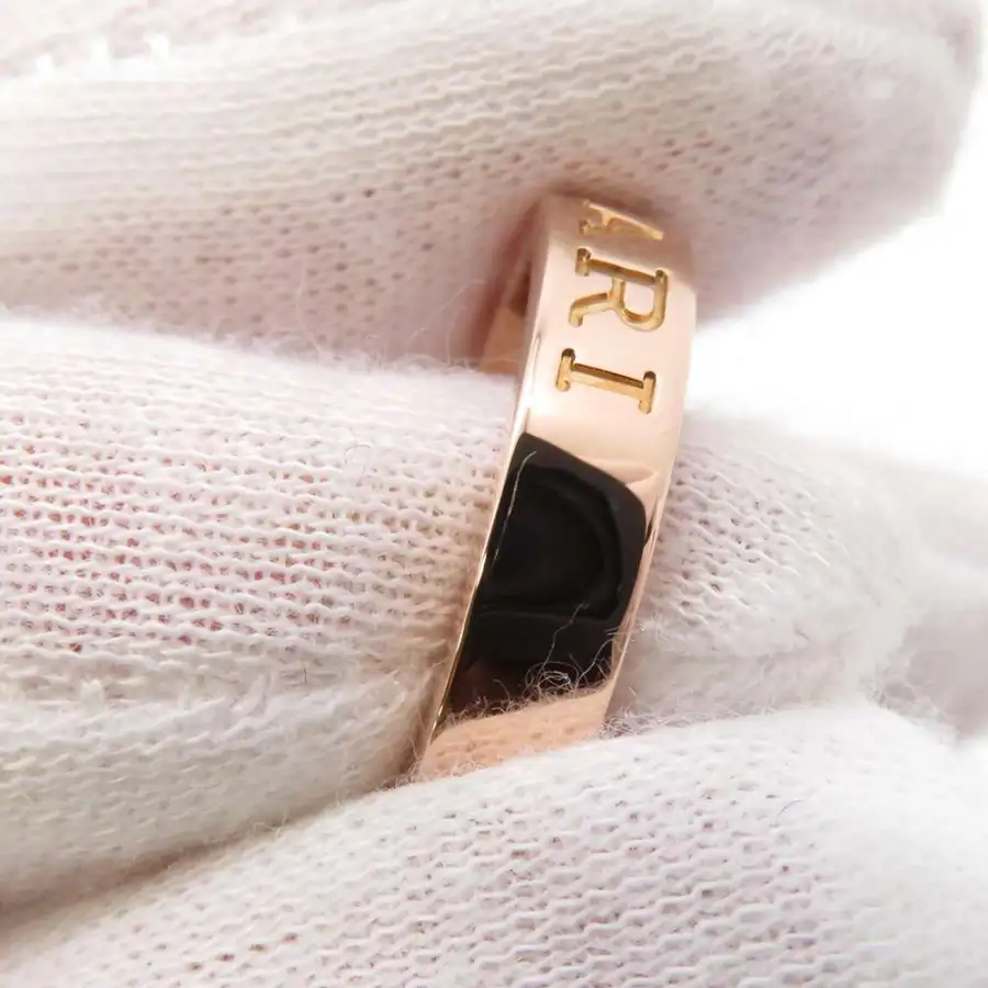 BVLGARI B.Zero1 Ring Double Logo Size #9