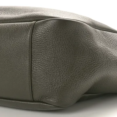 Saint Laurent Large Bea Tote Musk Grained Grained Deerskin Leather Aged Gold Hardware