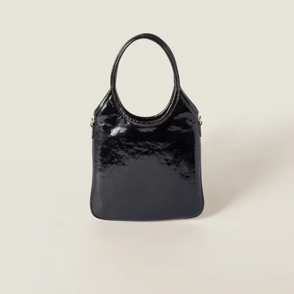 Miu Miu Patent Leather Black Shoulder Bags - Image 2