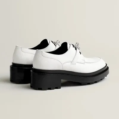 HERMES First white Loafers