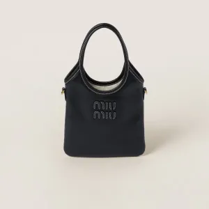 Miu Miu Calfskin Leather Black Top-Handle Bags