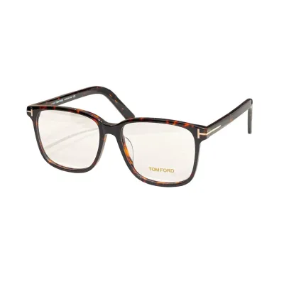 Tom Ford square frame glasses blue/grey/leopard/transparent/tawny/green color Size 55口18-140