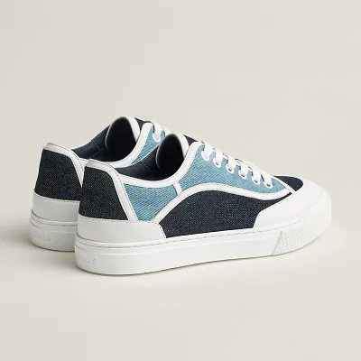HERMES Get Sneakers Blue Sports Shoes