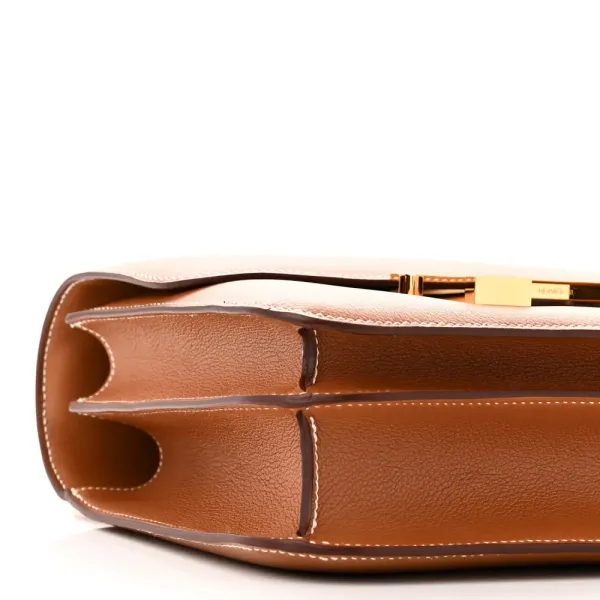 Hermès Constance 24 Brown Evercolor Leather Gold Hardware - Image 4
