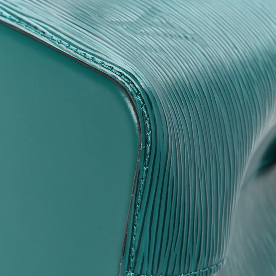 Louis Vuitton NeoNoe BB Emerald Green / Indigo Epi Leather Silver Hardware