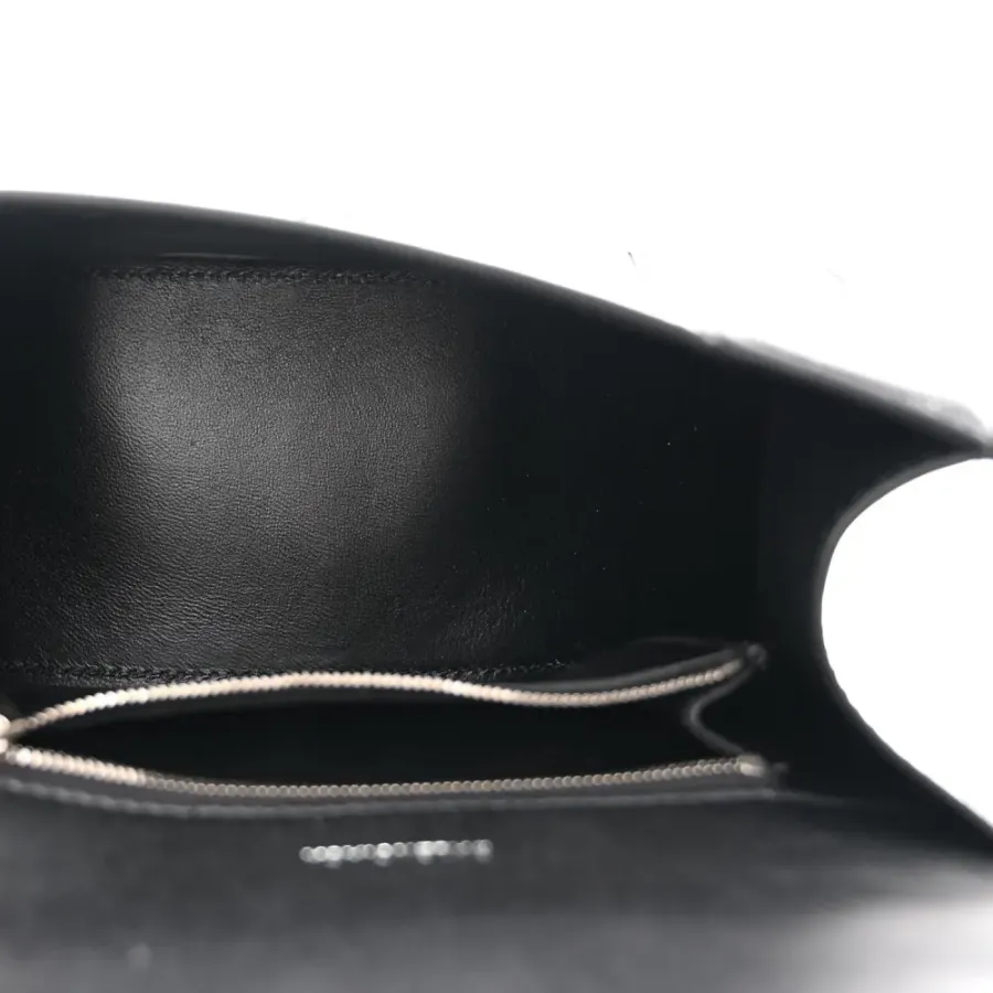 Balenciaga Small Hourglass Top Handle Bag Black/White Smooth Calfskin Leather Spray Polka Dot Silver Hardware