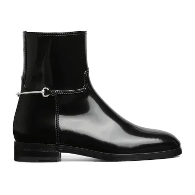 Gucci black ankle boots