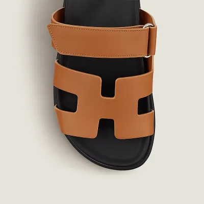 HERMES Chypre Brown Slippers