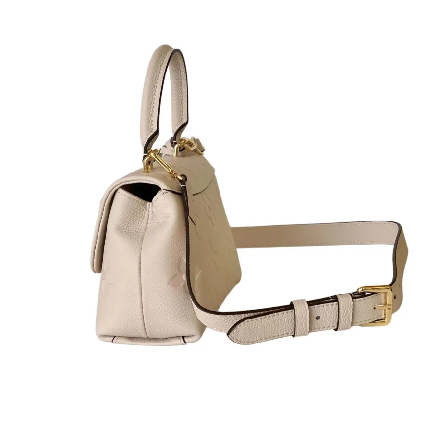 Louis Vuitton Madeleine Creme Beige/Khaki White/Black With Gold Hardware