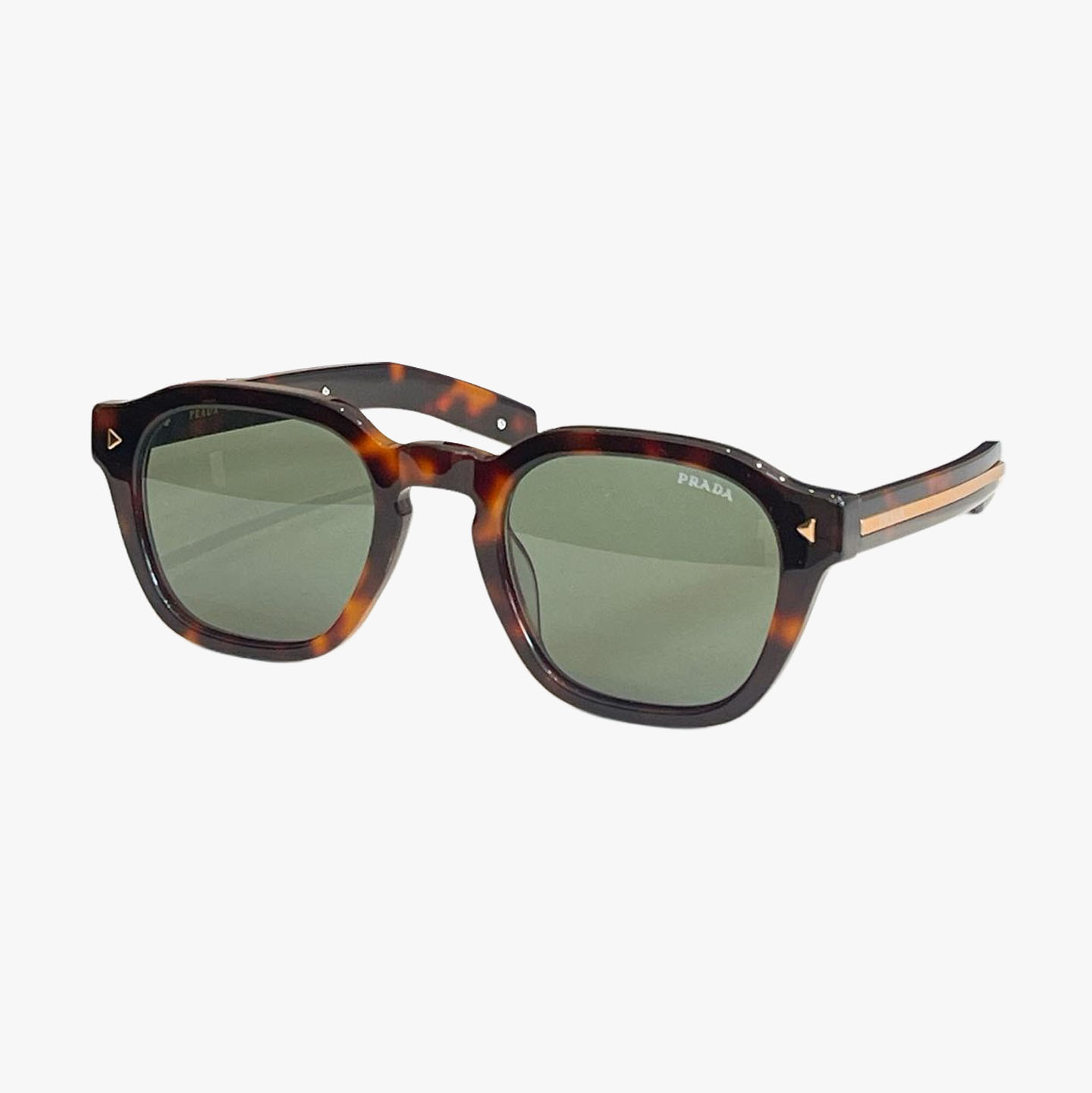 Óculos Prada Wayfarer cor leopardo/preto/marrom cinza/leopardo laranja/azul/marfim Tamanho 52口24-142