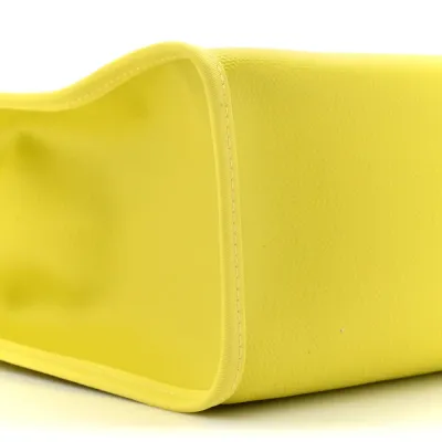 Hermès H Berline Herbag Zip 31 PM Lime Toile & Vache Hunter Leather Palladium Silver Hardware