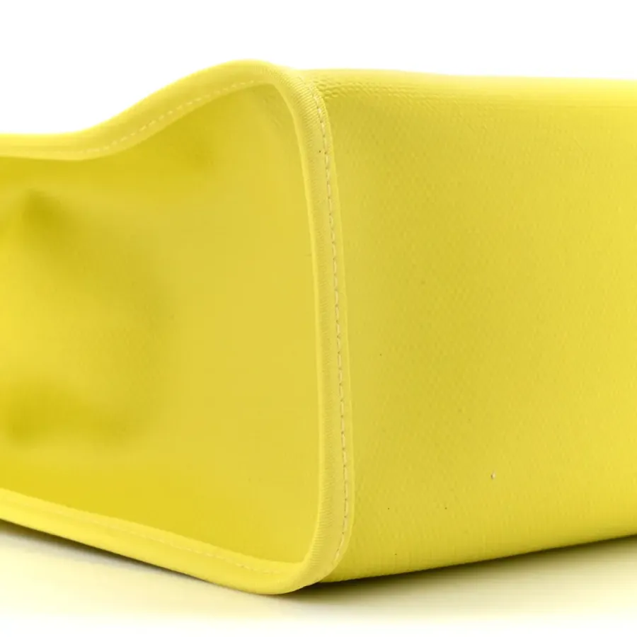 Hermès H Berline Herbag Zip 31 PM Lime Toile & Vache Hunter Leather Palladium Silver Hardware